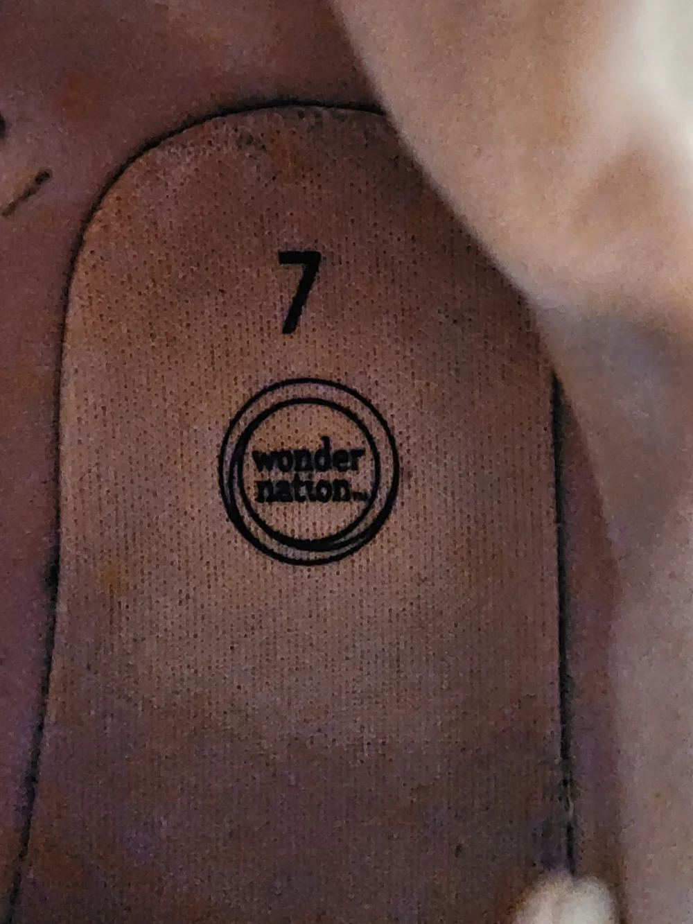 wonder nation White Sneakers with Pink Glitter Heart Accents